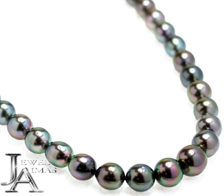 楽天市場】【MIKIMOTO】ミキモト 黒蝶真珠 黒蝶パール 10mm-7mm  