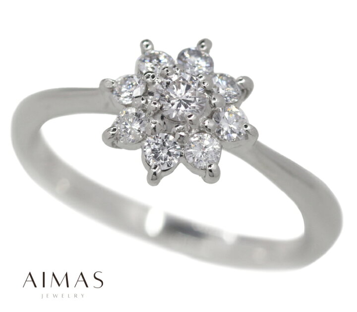 楽天市場】【SEIKO】セイコージュエリー ダイヤモンド 0.31ct フラワー  