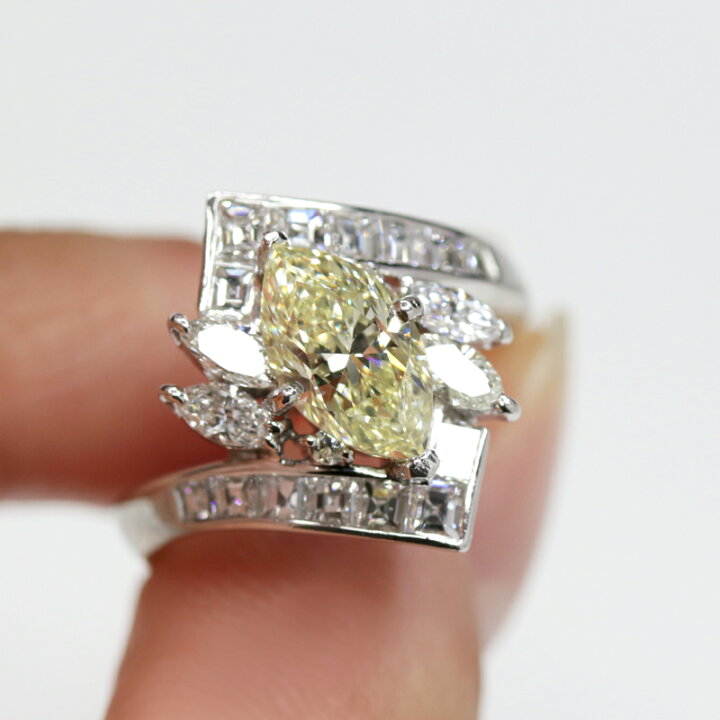 楽天市場】【ｾｰﾙ】イエローダイヤモンド 1.758ct (VERY LIGHT YELLOW 