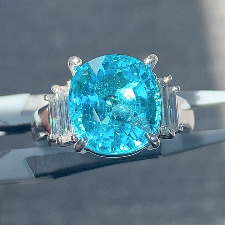 楽天市場】【ｾｰﾙ】【動画】最高品質 極上 パライバトルマリン 5.31ct 