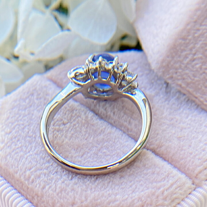 楽天市場】非加熱ブルースターサファイア 1.62ct ダイヤモンド 0.54ct  