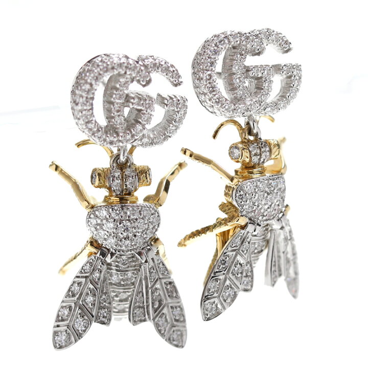 楽天市場】【GUCCI】グッチ ダイヤモンド 約1.089ct GGモチーフ GG& 