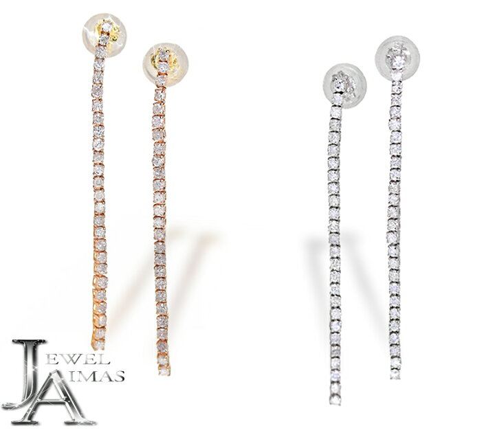 楽天市場】【2色から選べる♪】ダイヤモンド 0.25ct/0.25ct ピアス 