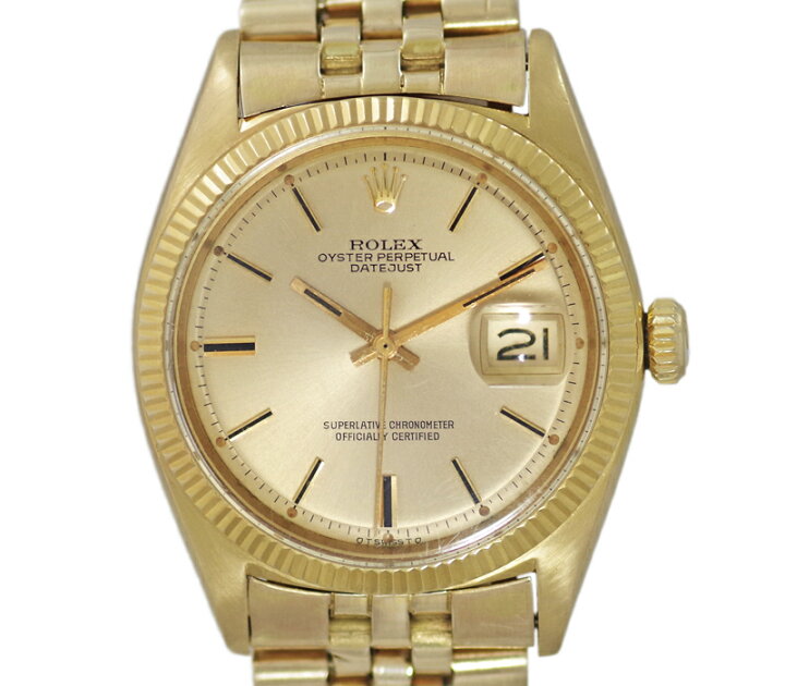 楽天市場】【ROLEX】ロレックス デイトジャスト 1601 6番台 