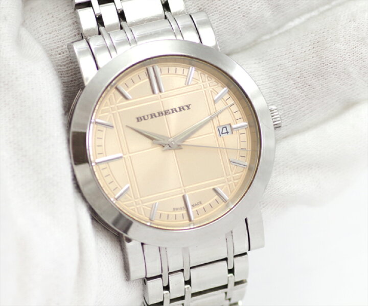 楽天市場】【BURBERRY】バーバリー ヘリテージ BU1352 デイト ベージュ 