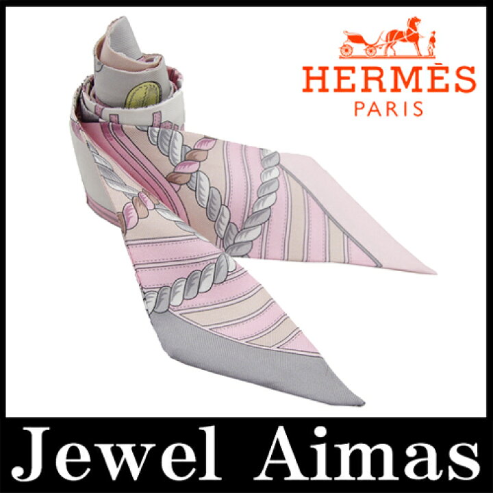 楽天市場】【HERMES】エルメス ツイリー スカーフ 「王冠＆ロープ柄  