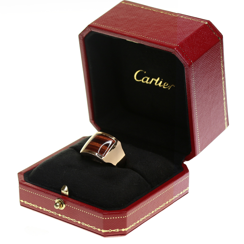 楽天市場】【Cartier】カルティエ サントス デュモン リング タイガー 