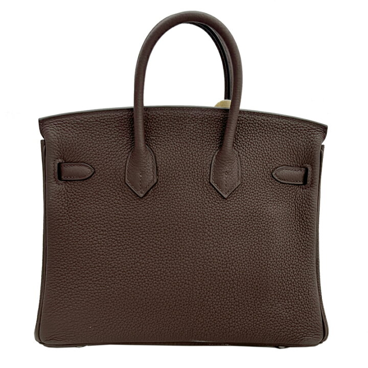 楽天市場】【HERMES】エルメス バーキン25 ダークブラウン系 ハバナ 