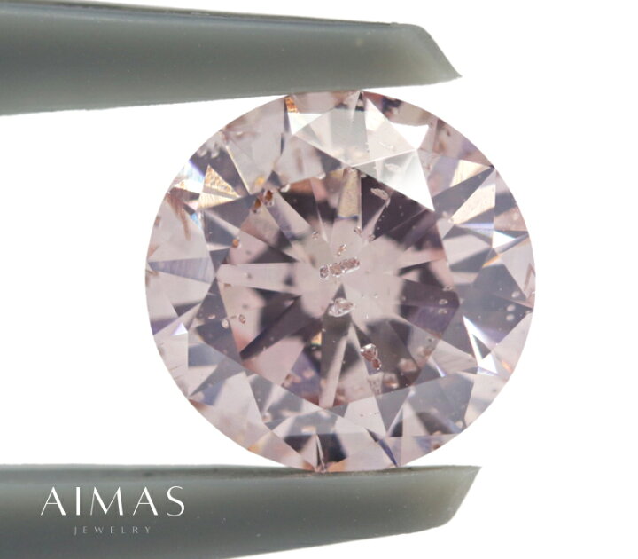 楽天市場】ピンクダイヤモンド 1.308ct (FANCY ORANGY PINK I1) ルース 