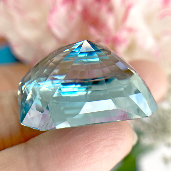 楽天市場】アクアマリン 58.437ct ルース ステップカット ミックス 