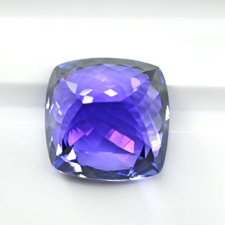 楽天市場】【動画】タンザナイト 16.57ct ルース クッションカット  