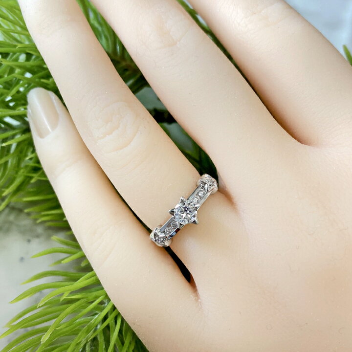 楽天市場】【CHANEL】シャネル コメットリング メインダイヤモンド 約  