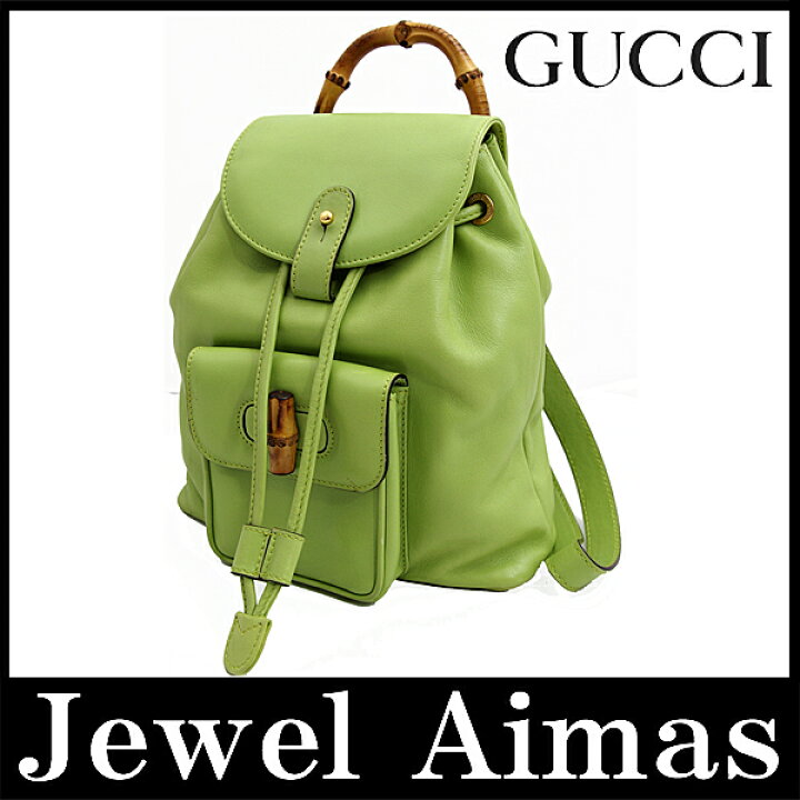 楽天市場】【GUCCI】グッチ バンブー ミニ リュックサック 