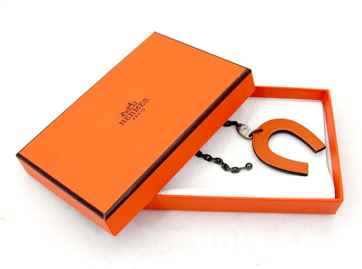 楽天市場】【HERMES】 エルメス ヒヅメ 蹄 馬蹄 ひづめ オレンジ 