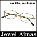 【MILA SCHON】ミラショーン K18YG メガネ メガネフレーム MS-135K 52□17-134 未使用