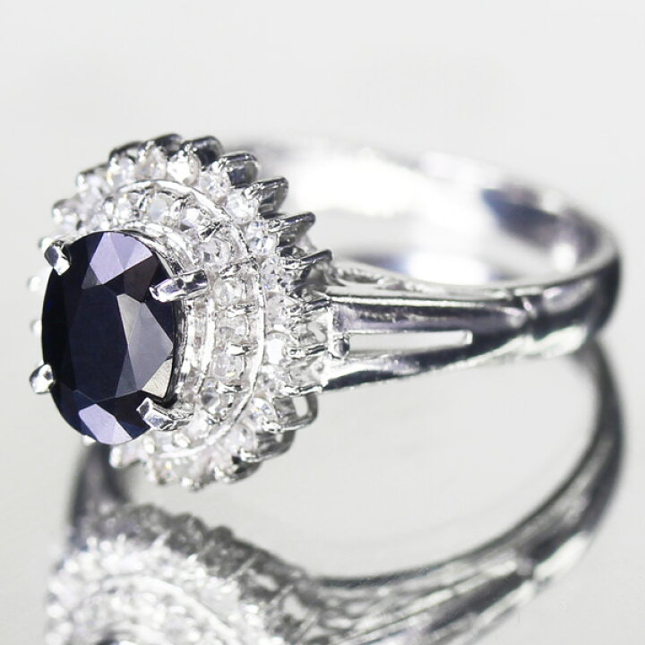 楽天市場】【ジュエリー】ブルーサファイア 1.02ct ダイヤモンド 0.21 