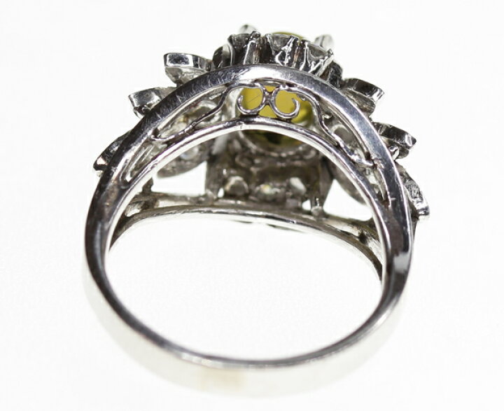 楽天市場】【ジュエリー】クリソベリルキャッツアイ 1.42ct 