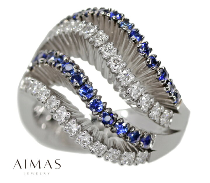 楽天市場】【DAMIANI】ダミアーニ ブルーサファイア リング 13号 K18WG  