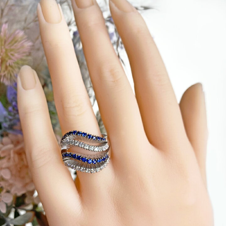 楽天市場】【DAMIANI】ダミアーニ ブルーサファイア リング 13号 K18WG  
