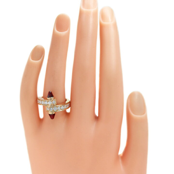 楽天市場】【Cartier】カルティエ メノット ロードライトガーネット 2P 