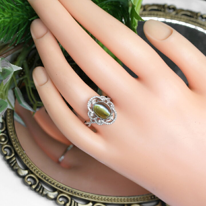 楽天市場】クリソベリルキャッツアイ 5.062ct ダイヤモンド リング 13  