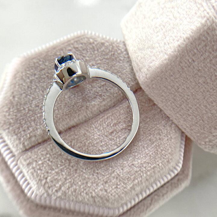楽天市場】ロイヤルブルーサファイア 1.01ct リング 12.5号 PT900  