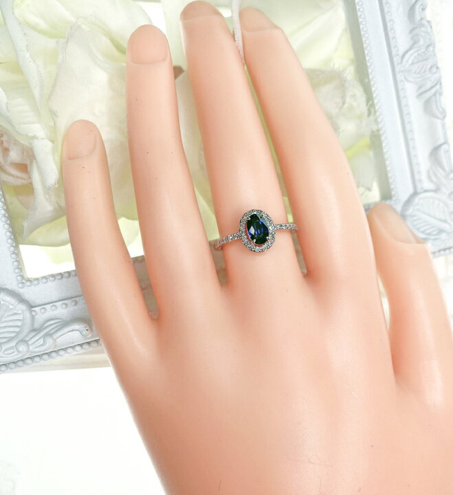 楽天市場】ロイヤルブルーサファイア 1.01ct リング 12.5号 PT900  