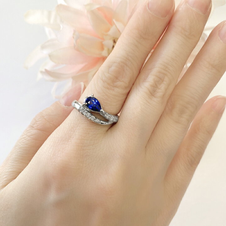 楽天市場】ロイヤルブルーサファイア 1.1ct リング 12.5号 PT900 