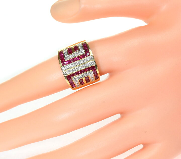 楽天市場】【ジュエリー】ルビー 2.54ct ダイヤモンド 0.27ct 