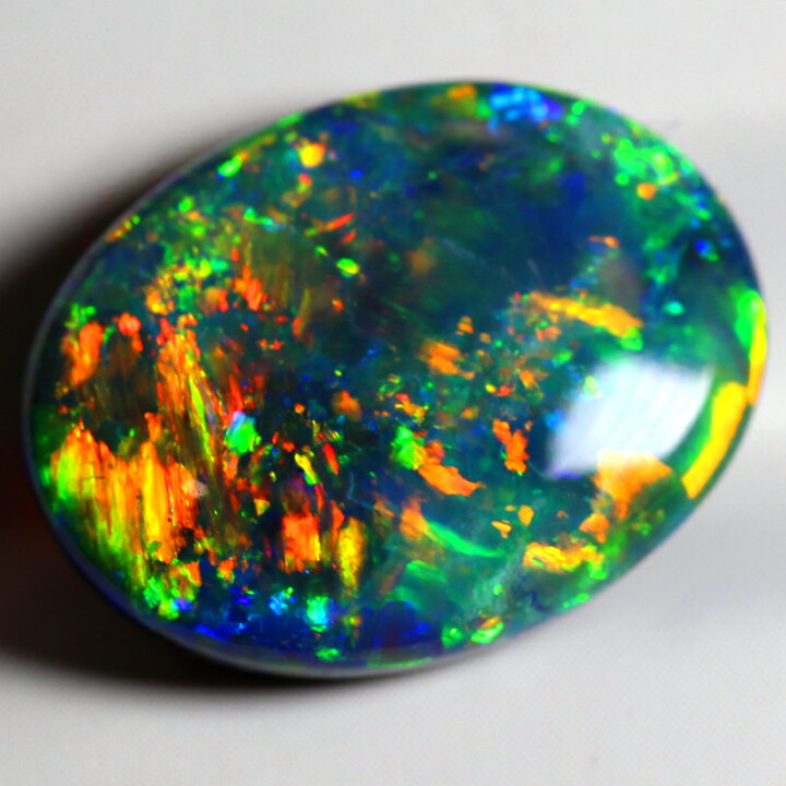 楽天市場】ブラックオパール 8.032ct ルース ◇ オーバルカット 