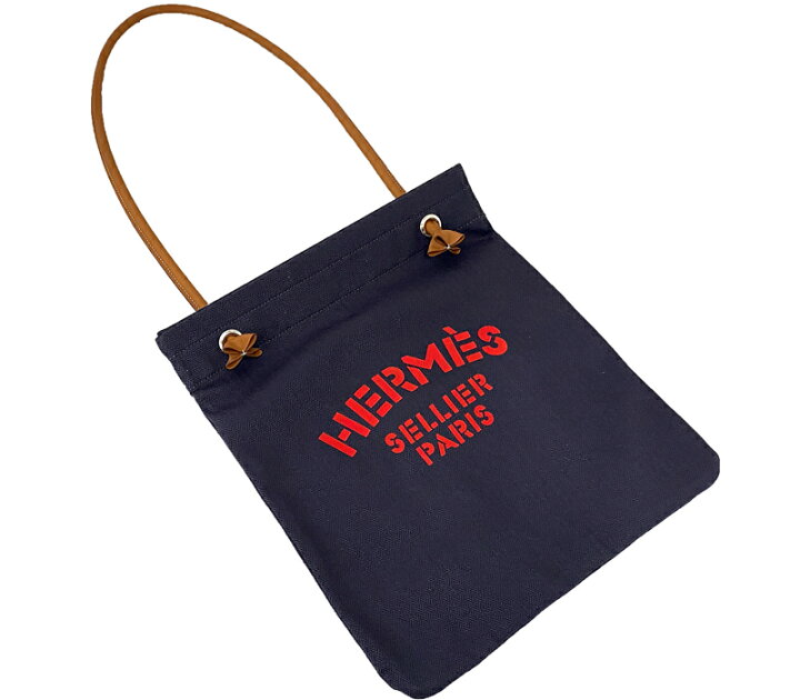 楽天市場】【HERMES】エルメス アリーヌMM ネイビー 紺 青 ショルダー 