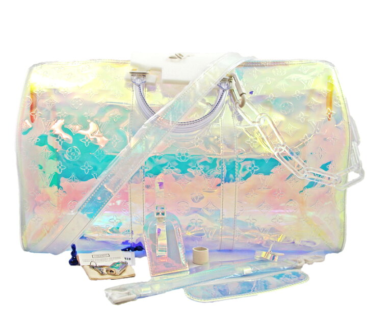 楽天市場】【LOUIS VUITTON】ルイヴィトン キーポル バンドリエール 50 