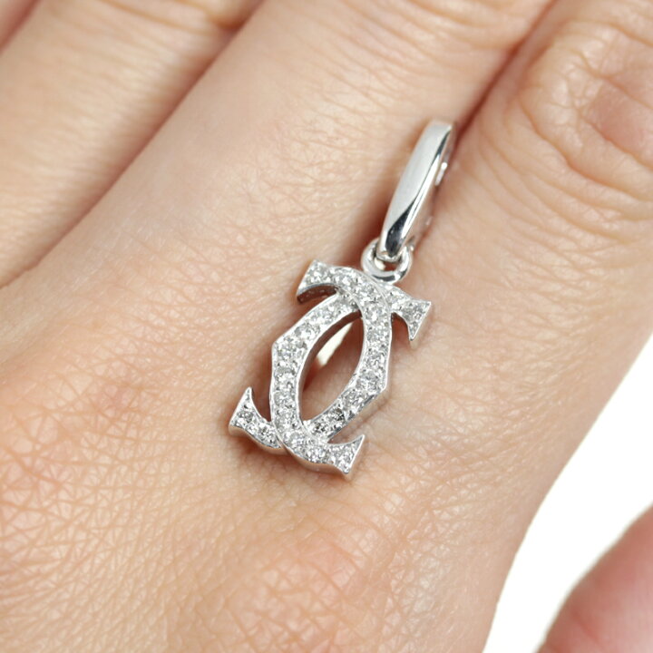 楽天市場】【Cartier】カルティエ C2 2C ダイヤモンド ネックレス 2C 