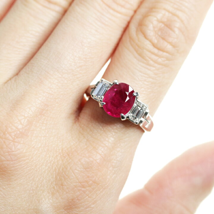楽天市場】ミャンマー（ビルマ）産ピジョンブラッドルビー 2.11ct  