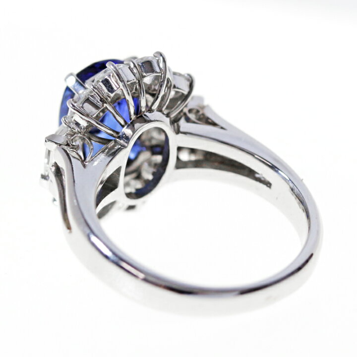 楽天市場】【ｾｰﾙ】ロイヤルブルーサファイア 2.7ct リング 10号 PT900  