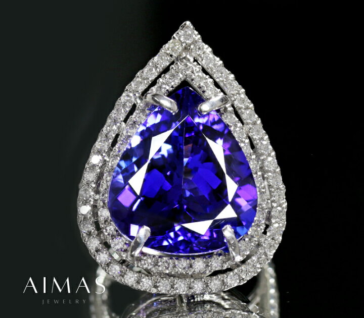 楽天市場】タンザナイト 13.92ct リング 12.5号 PT900 プラチナ 