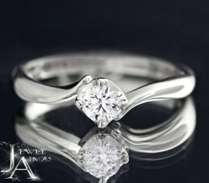 楽天市場】【4℃】ヨンドシー ダイヤモンド(F VS-1) 0.205ct ウェーブ 