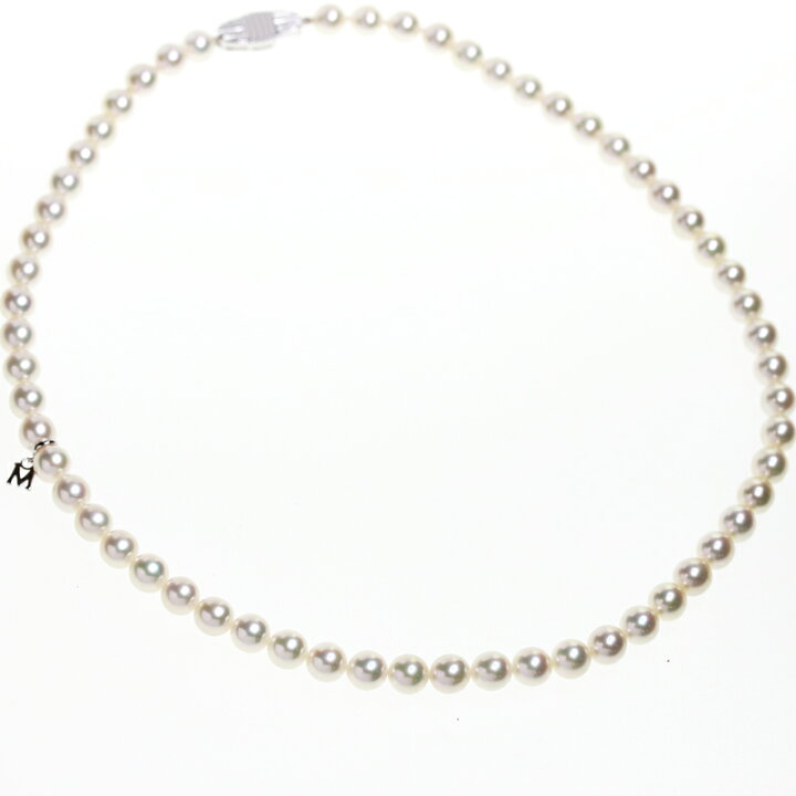 楽天市場】【MIKIMOTO】ミキモト パール 真珠 6.5mm-6.9mm ネックレス 