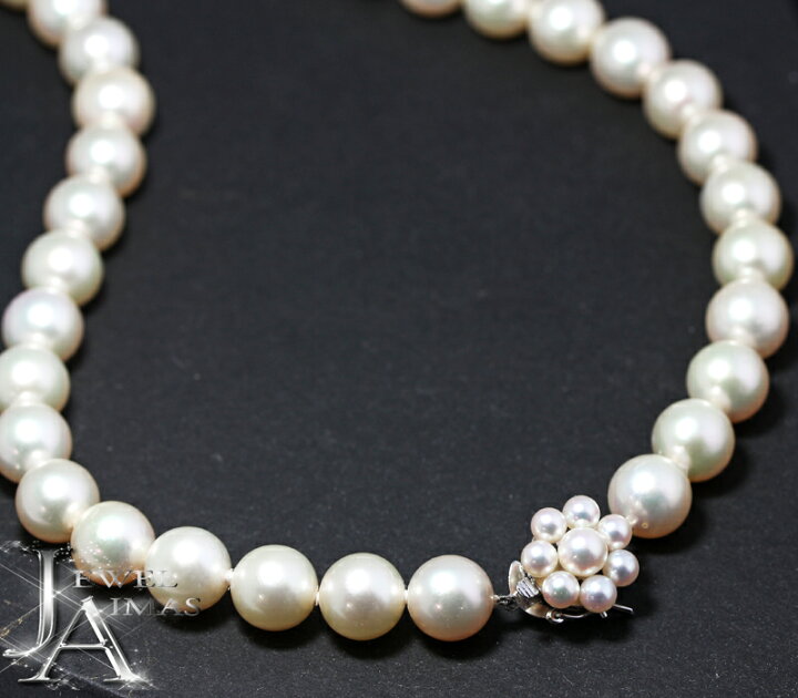 楽天市場】【TASAKI】タサキ 田崎真珠 パール 10.8mm-10mm ネックレス 