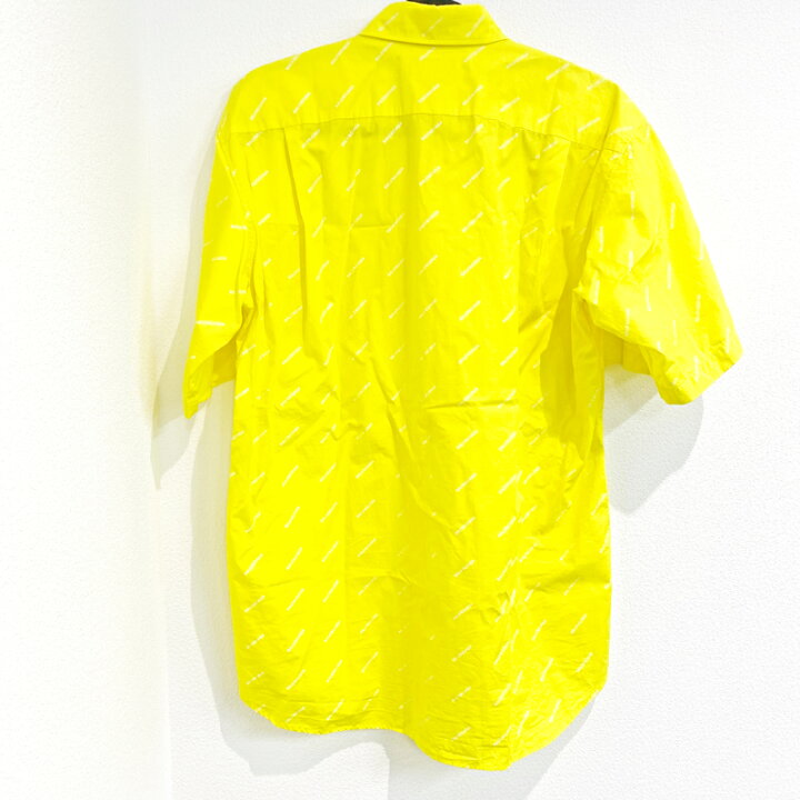 楽天市場】【BALENCIAGA】バレンシアガ 総柄 ロゴ シャツ ワイシャツ 