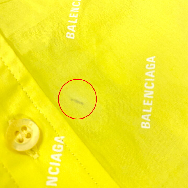 楽天市場】【BALENCIAGA】バレンシアガ 総柄 ロゴ シャツ ワイシャツ 