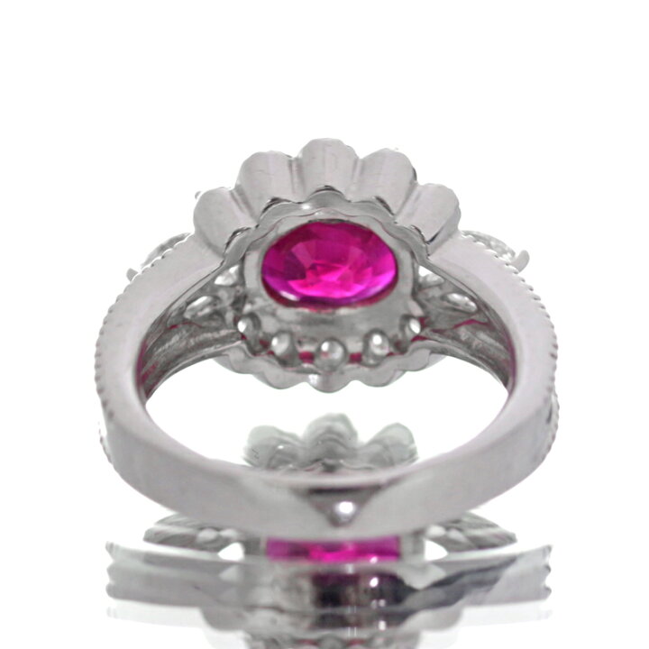 楽天市場】【ｾｰﾙ】極上！ ミャンマー（ビルマ）産ルビー 2.16ct リング 