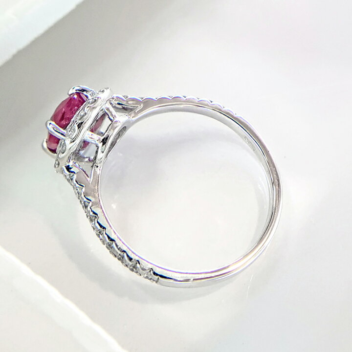 楽天市場】【ｾｰﾙ】ルビー 1.16ct リング 12.5号 PT900 プラチナ 