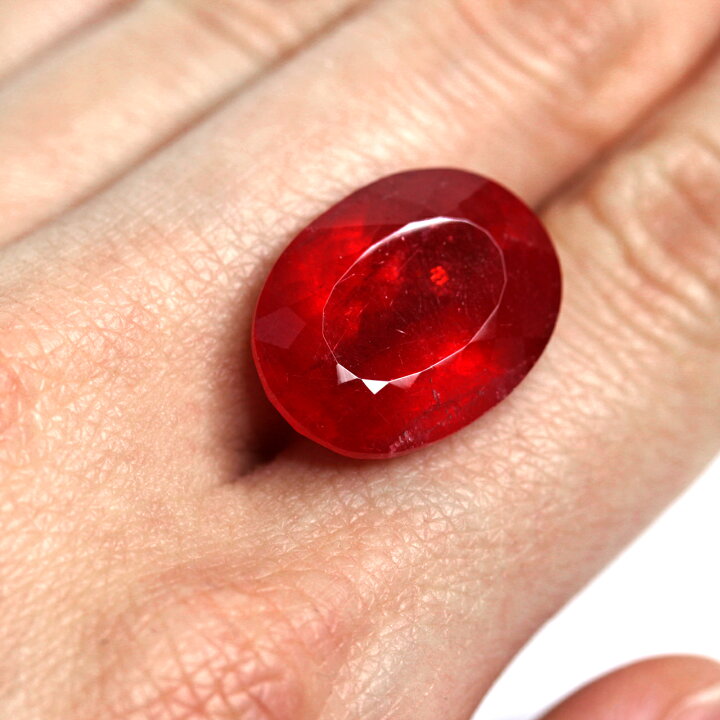 楽天市場】インペリアル レッド ロードナイト 18.51ct ルース 