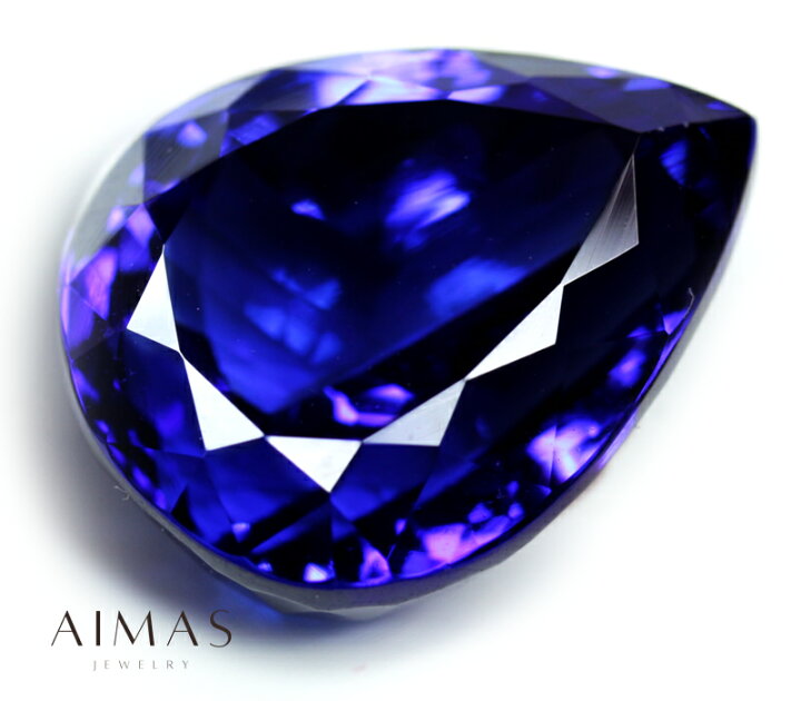 楽天市場】ブルーゾイサイト タンザナイト 13.62ct ペアシェイプ  