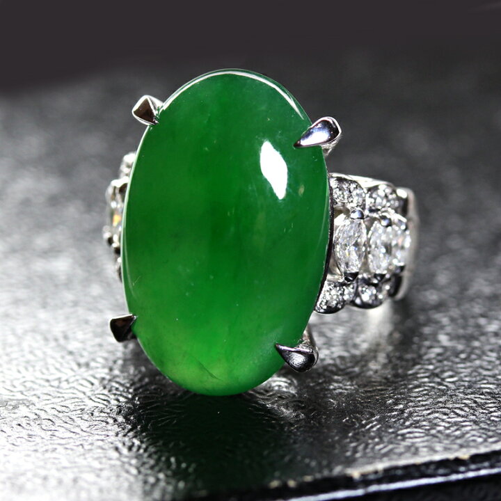 楽天市場】天然翡翠 ひすい ヒスイ 19.91ct ダイヤモンド 0.55ct  