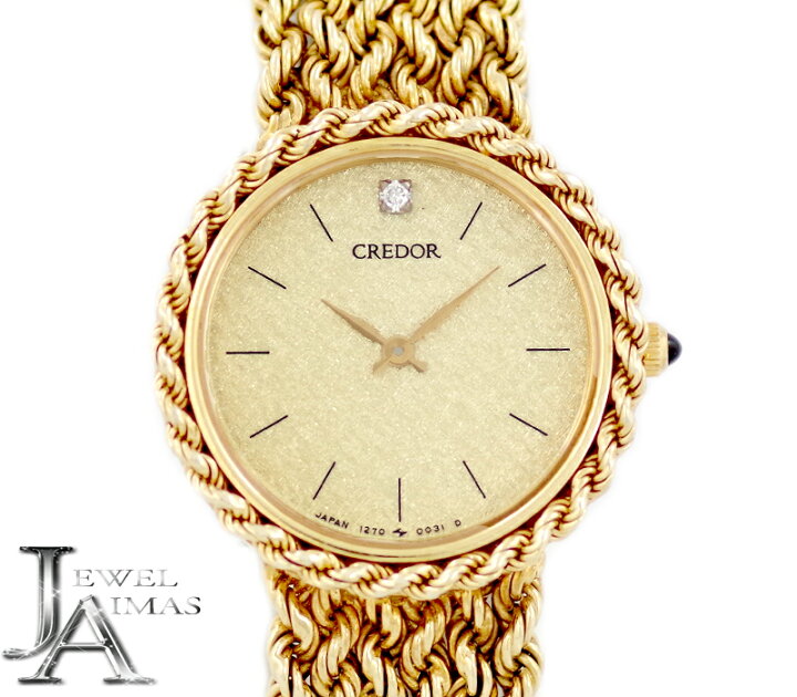 楽天市場】【電池交換済み】【SEIKO】セイコー CREDOR クレドール 金 