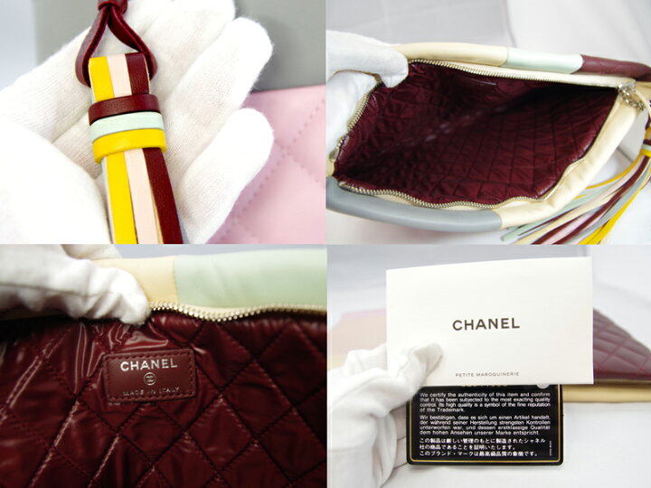 楽天市場】【CHANEL】シャネル クルーズライン クラッチ バッグ パッチ 