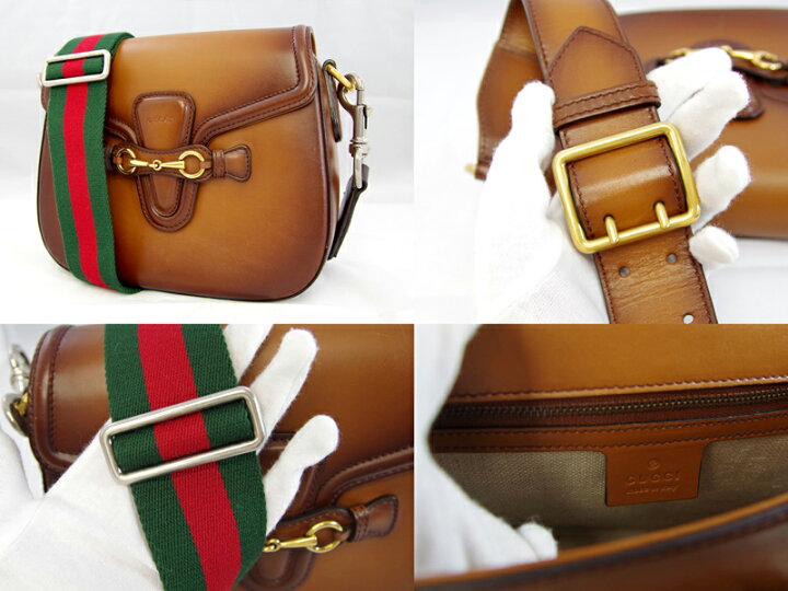 楽天市場】【GUCCI】グッチ ミディアム レディ ウェブ ショルダー 