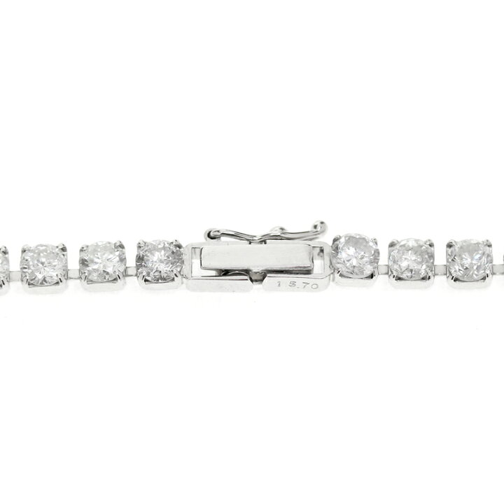 楽天市場】ダイヤモンド 15.7ct テニスネックレス フルダイヤモンド 
